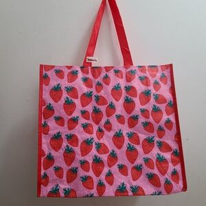 Bags Tjmaxx Tjmaxx Strawberry Print Large Reusable